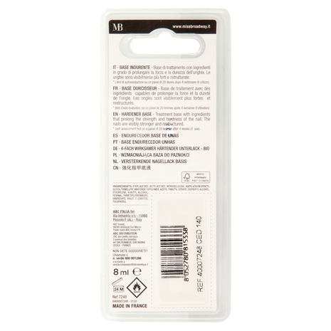 Miss Broadway Instant Hard Base 8 ml